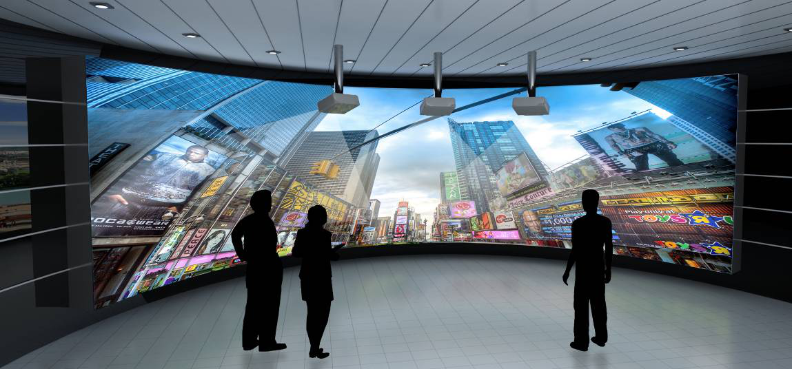 數(shù)字展廳展示場(chǎng)景